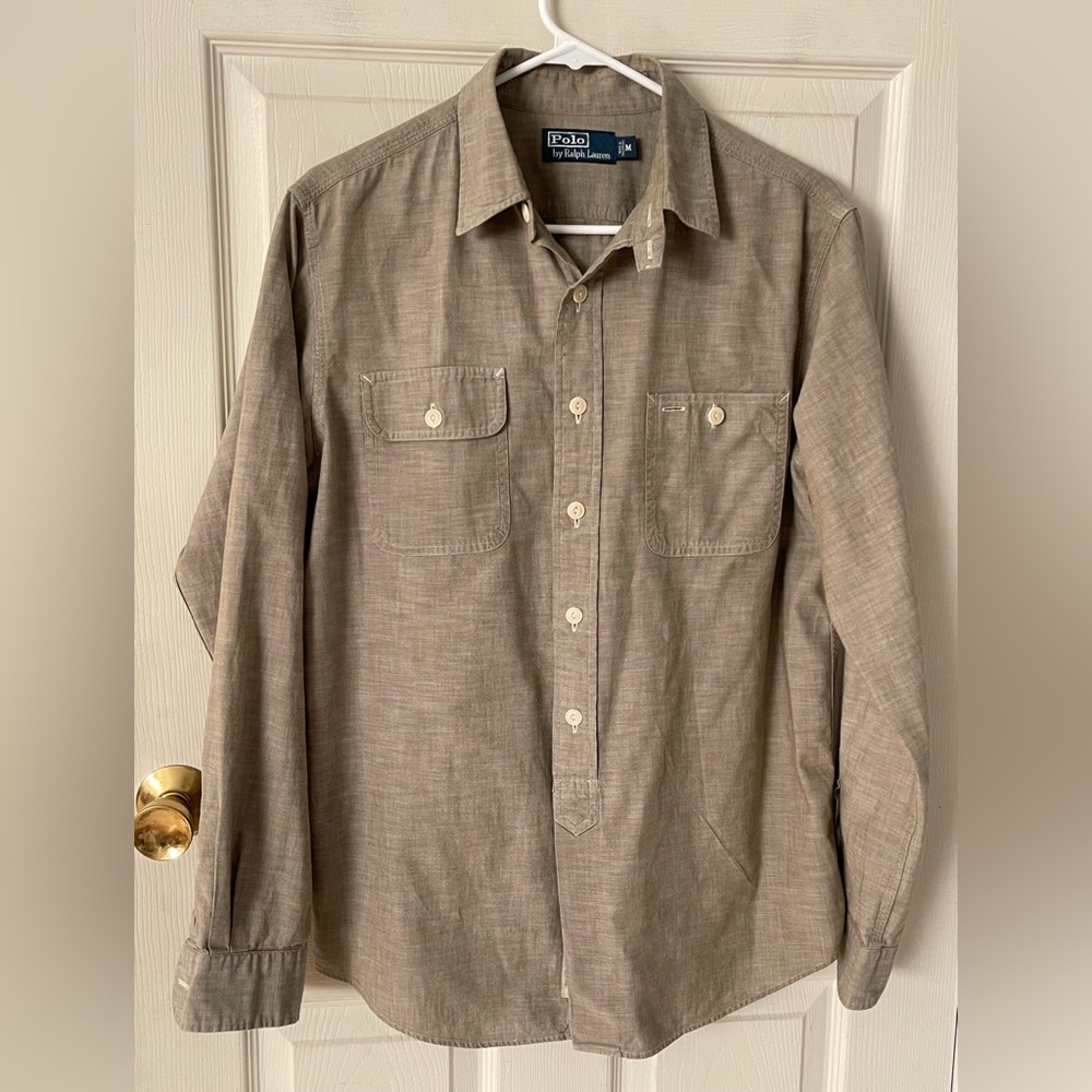Vintage polo Ralph Lauren Sportman buttons down shirt men’s M